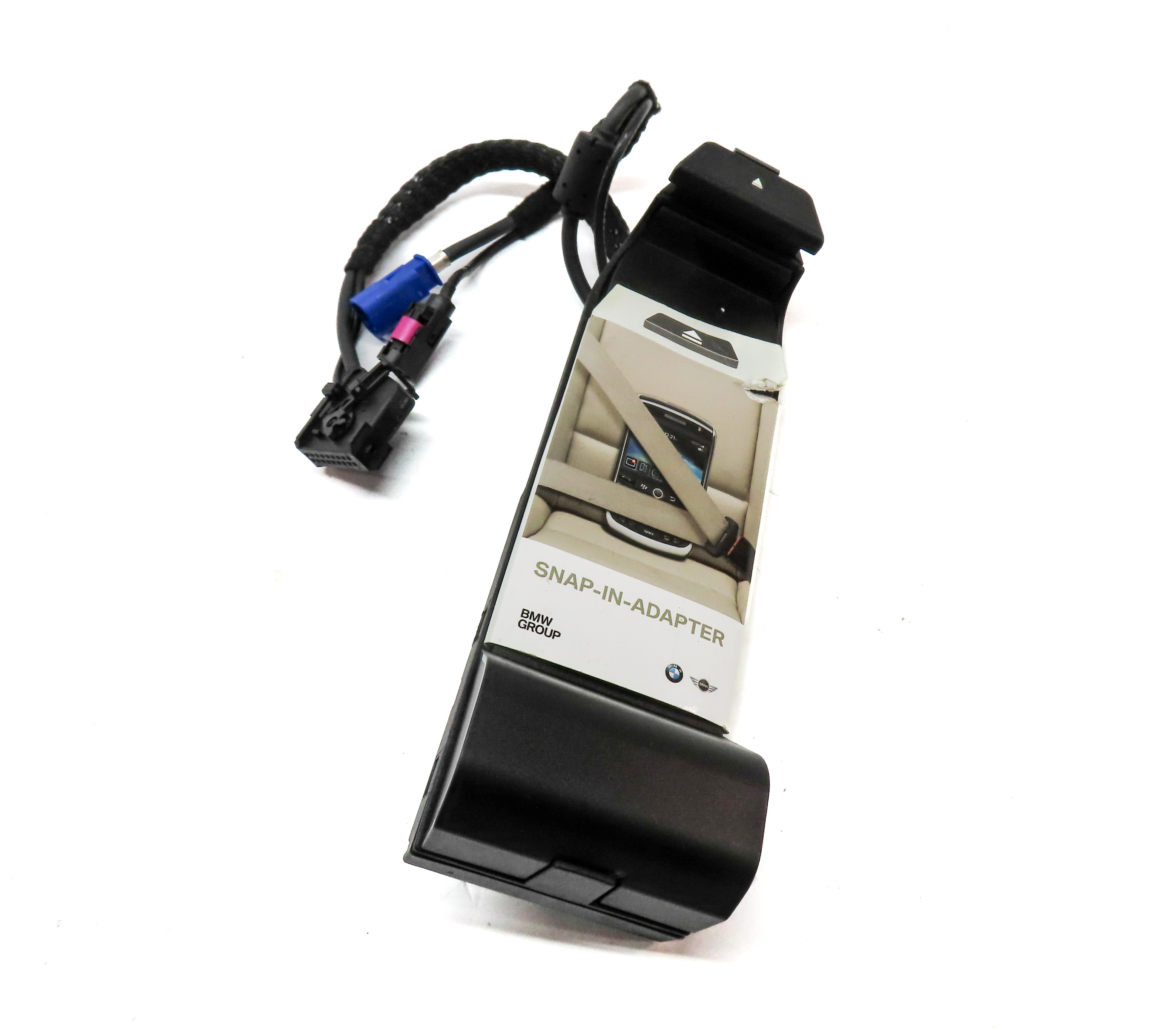 2014 BMW 535Xi (F10) CENTER CONSOLE PHONE CRADLE CHARGE CHARGING DOCK w/ CABLE — exact item pictured